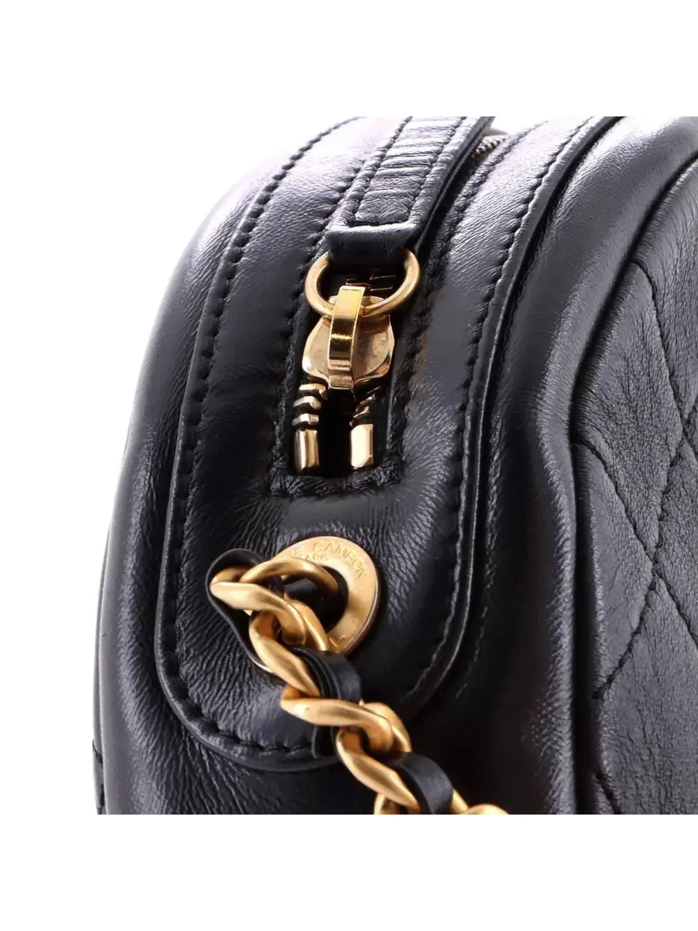 Chanel Round Chain Crossbody Bag #323633C29B